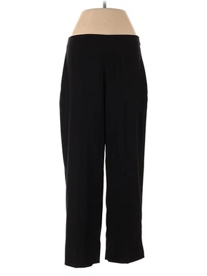 Lauren Vidal Women Black Casual Pants 2 - Image 1 of 2