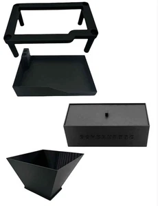 4-in-1 Set für Powermatic 3+ – XXL Trichter, Auffangschale & Ständer, Zigaretten - Picture 1 of 7