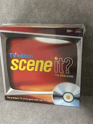 NEW!!  Scene it? TV Edition DVD GAME - Factory Sealed! - Image 1 of 2