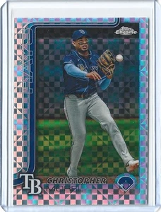Christopher Morel - 2025 Topps Chrome #64 - X-Fractor - Tampa Bay Rays - Imagen 1 de 2