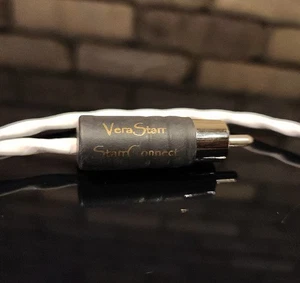 Interconexiones RCA Verastarr StarrConnect plateadas - 1M - Imagen 1 de 4