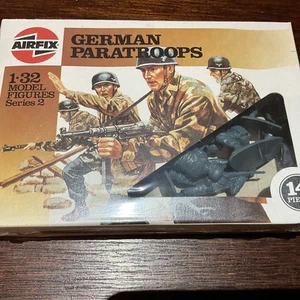 Airfix 1/32 German Paratroops X14 Mint Figures Box Sealed  - Picture 1 of 8