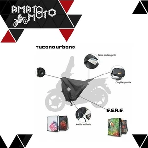 TERMOSCUDO COPRIGAMBE SCOOTER TUCANO URBANO R017 PER MBK NITRO 50 100 - Foto 1 di 1