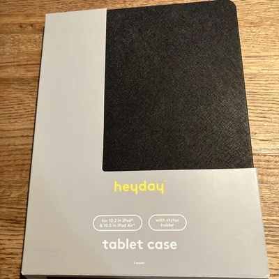 HEYDAY Apple iPad Air 10.2 inch and iPad Air 10.5 inch and Pencil Case - Black - Image 1 of 4