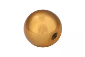 JEEP WRANGLER MANUAL BILLET GOLD ROUND SHIFT KNOB 1987 87 - 2006 06 - Picture 1 of 1
