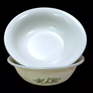 Pfaltzgraff Cimelio Servizio Verdure Ciotola 8 1/2" Grigio Bianco Fiori - Foto 1 di 17