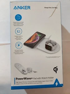 ANKER PowerWave + Pad with Watch Holder for Apple Watch  - Picture 1 of 1