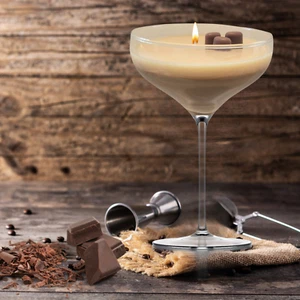 Vela de cera de soja perfumada Café Delights Espresso Martini cóctel - Imagen 1 de 10