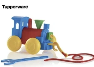 NEU Tupperware TupperToys Build 'N Play TRAIN Zug Spielzeug Kinder Vintage Tupperkids - Bild 1 von 2