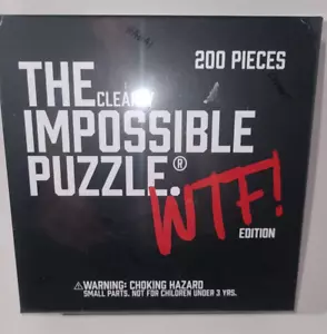 The Clearly Impossible Puzzle 200 Pezzi EDIZIONE WTF SIGILLATO - Foto 1 di 2