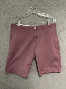 Scotch Soda Shorts Mens 33 Stuart Purple Chino Adult Cotton - Picture 1 of 5