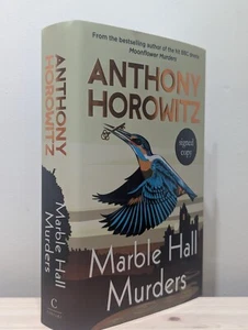 Signed-1st Edition-Marble Hall Murders by Anthony Horowitz - Imagen 1 de 5