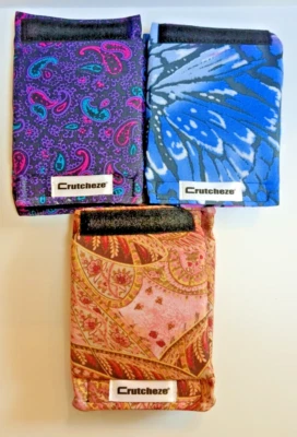 Cubiertas acolchadas para muletas de antebrazo CrutchEze - Juego de 3 Foto 1 de 4