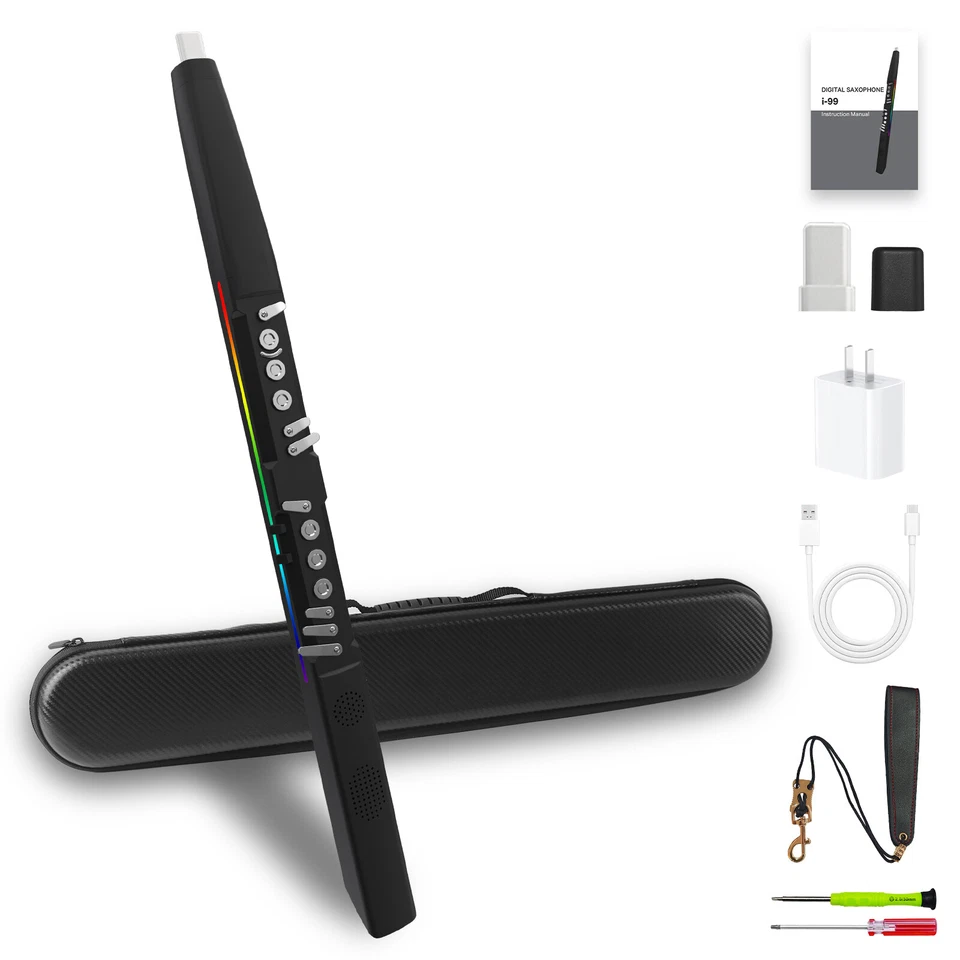 103 Tones Digital Electronic Wind Instrument MIDI Electronic Saxophone Supports - Image 1 of 4