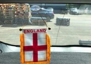 Inglaterra Parabrisas Coche Bandera País - Imagen 1 de 1