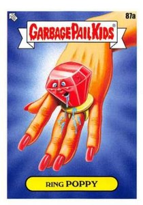 2021 Topps Garbage Pail Kids: Food Fight #87A RING POPPY MINT CARD! REHOME ME