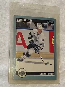 WAYNE GRETZKY 1992-93 Score Hockey NHL Card #1 Los Angeles Kings NM-MT or Better - Picture 1 of 2