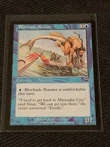 Magic the Gathering Mercadian Masques Blockade Runner - Picture 1 of 2
