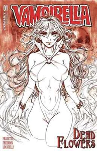 VAMPIRELLA FLORES MUERTAS #1 1:50 COLLETTE TURNER LÍNEA ROJA ARTE LIMITADO 200 - Imagen 1 de 1