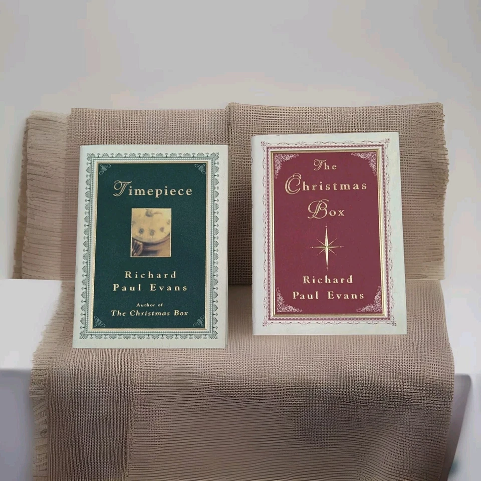 Timepiece 97 and The Christmas Box Collection 98 by Richard Paul Evans Hardcover - Image 1 of 4