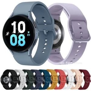 Silicone Strap Watch Band For Samsung Galaxy Watch 7 6 4 5 40/44 Classic 42/46 - Picture 1 of 21