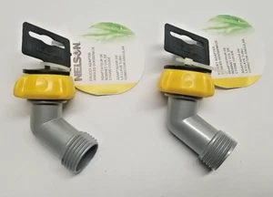 Nelson Metall schwenkbarer Schwanenhals Außenschlauch Wasserhahn Adapter 853064-1001 Menge 2 - Bild 1 von 8