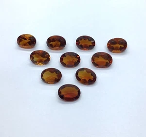 Madeira Citrin Ovalschliff AAA natürlicher loser Edelstein zur Herstellung aller Schmuckstücke - Bild 1 von 12