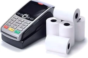 Caja registradora hasta rollos máquina de tarjetas rollos hasta rollos 57x40 rollos térmicos hasta rollos - Imagen 1 de 4
