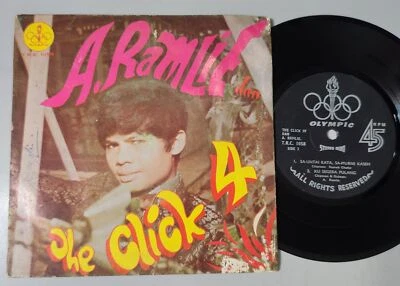 (514) Malaysia Malay Pop Psych 7" EP - A.Ramlie & THE Click 4 Band - Image 1 of 2