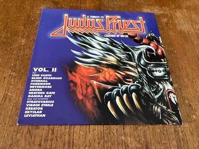 LEGENDS OF METAL Tribute To Judas Priest II LP Vinyl Gamma Ray Kreator Overkill - Image 1 of 4