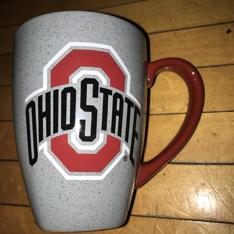 RFSJ Ohio State Buckeyes 16 oz Granite Mug Cover