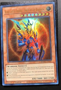Yu-Gi-Oh Black Luster Soldier - Envoy of the Beginning MAMA-EN047 1st Edition NM