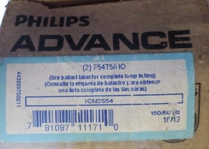 ICN2S54 Phillips Advance Centium F54T5/HO Ballast Brand New Open Box - Picture 1 of 5