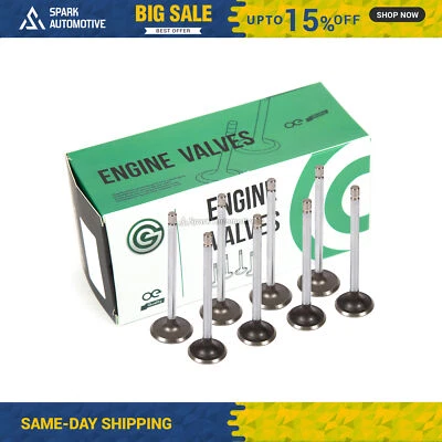 Intake Exhaust Valves Fit 89-95 Suzuki Sidekick Geo Tracker 1.6 SOHC 8V G16KC — 第 1/4 张图片