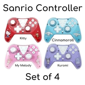 New Nintendo Switch Wireless Controller Sanrio Characters Set of 4 HELLO KITTY - Picture 1 of 15