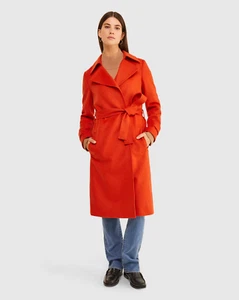 NEW $490 SPORTSCRAFT WOOL COAT JACKET SPICE 18 - Picture 1 of 7