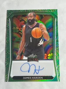2024 Foglia Metallo Giorno di San Patrizio Arcobaleno James Harden Auto /3 #SPA-JH1 - Foto 1 di 2