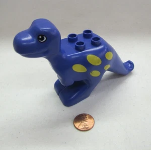 Vtg Lego Duplo ADULT VIOLET PURPLE Tyrannosaurus Rex DINOSAUR Prehistoric T-REX - Picture 1 of 6