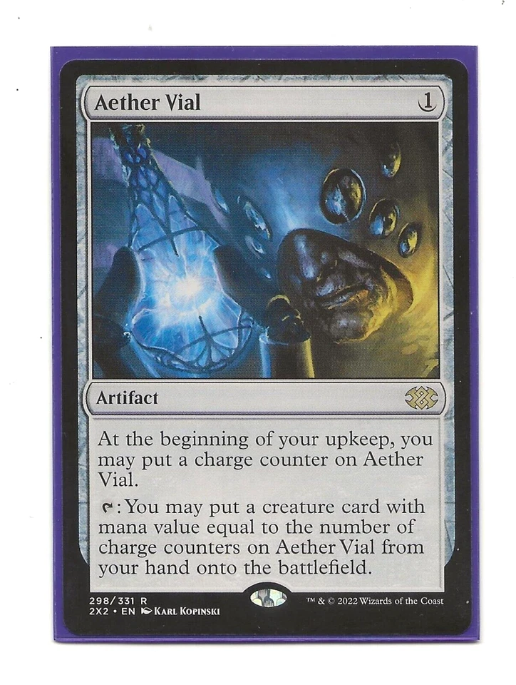 AETHER VIAL  MTG Double Masters Magic English NM - Imagen 1 de 1