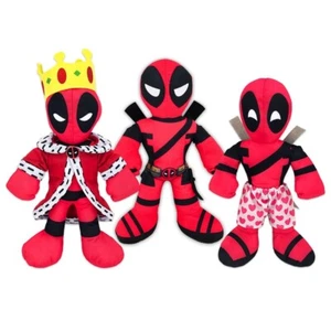 Set of 3 Marvel Deadpool Plush Toys Large 14 inch each NWT Rare - Picture 1 of 6