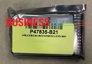 HPE 3.2TB 2.5in SCN NVME MU U.3 MV SSD P47835-B21 - Picture 1 of 1