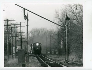 Foto c1970-71 South Bend IN tren ferrocarril Monon RR B & W 8 x 10 JF - Imagen 1 de 2