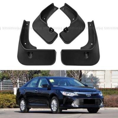 Black Mud Flaps Splash Guards Fender Car Mudguard For Toyota Camry 2015-2017 — 第 1/4 张图片
