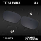 Anti Scratch Polarized Replacement Lenses For-Oakley Madman Oo6019 - Options