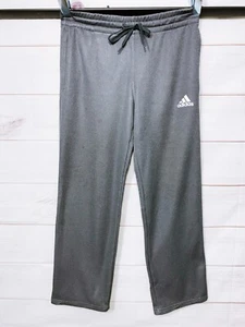 Adidas Aeroready Mens Sweatpants Size L Gray w/Drawstring Zipped Pockets - Picture 1 of 11