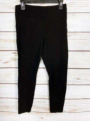 DKNYC Womens Leggings Sz S Black Skinny Legs Stretch Yoga Gym Activewear Pants  - Image 1 of 4