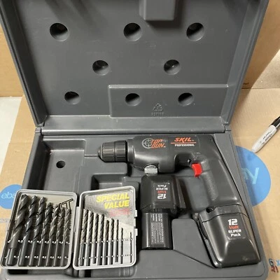 Skil Professional 2736 Top Gun 3/8” Cordless Drill and Case W/Craftsman Bits A17 - Image 1 of 4