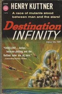 AVON Books T275 DESTINATION INFINITY by Henry Kuttner Vintage Science Fiction - Picture 1 of 2