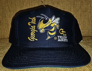 GEORGIA TECH CAP FRONT ROW CLARK SPORTSWEAR NEW NEVER WORN RETR0 COOL - Picture 1 of 8