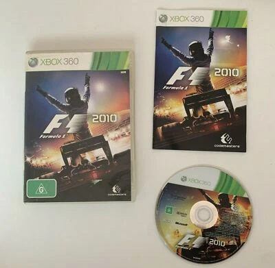 F1 2010 Formula 1 - Microsoft Xbox 360 PAL Game Complete With Manual  - Image 1 of 4